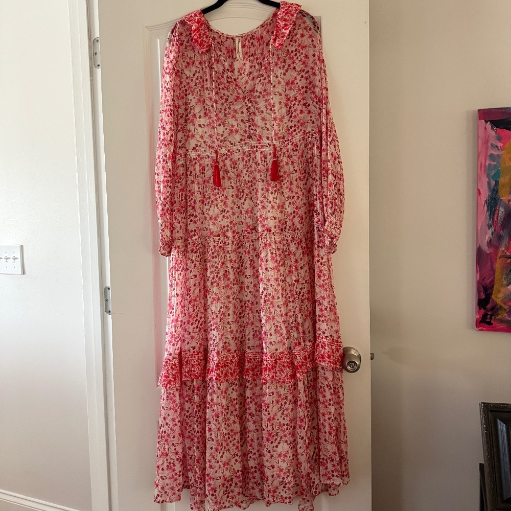 Anthropologie Floral Dress